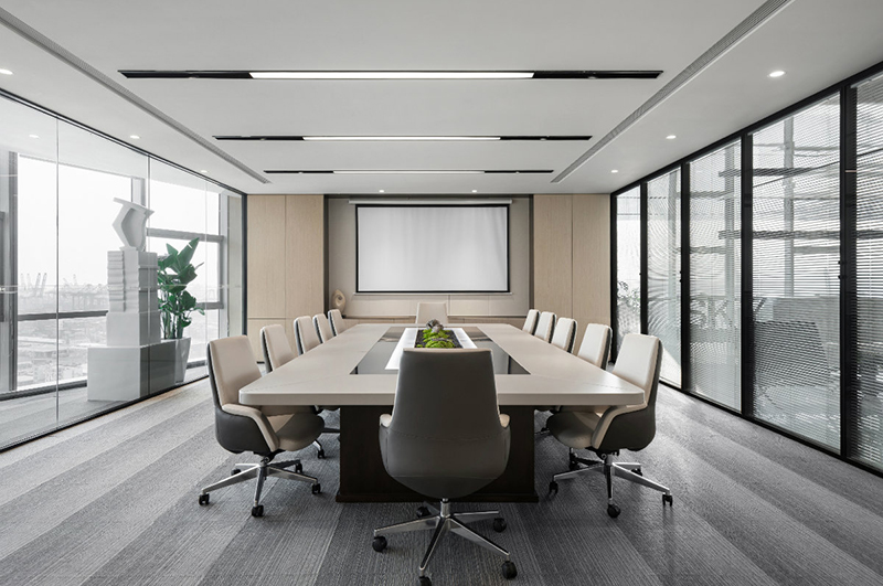現(xiàn)代風格會議室裝修效果圖