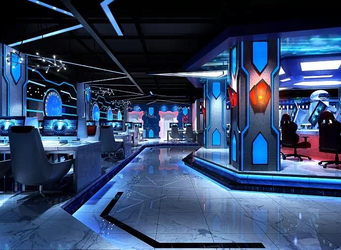 如何提升網(wǎng)咖裝修檔次？網(wǎng)咖設(shè)計(jì)效果圖