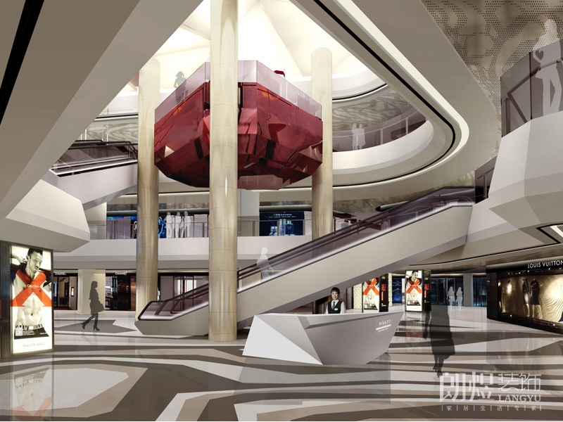 工裝案例-商場(chǎng)設(shè)計(jì)效果圖