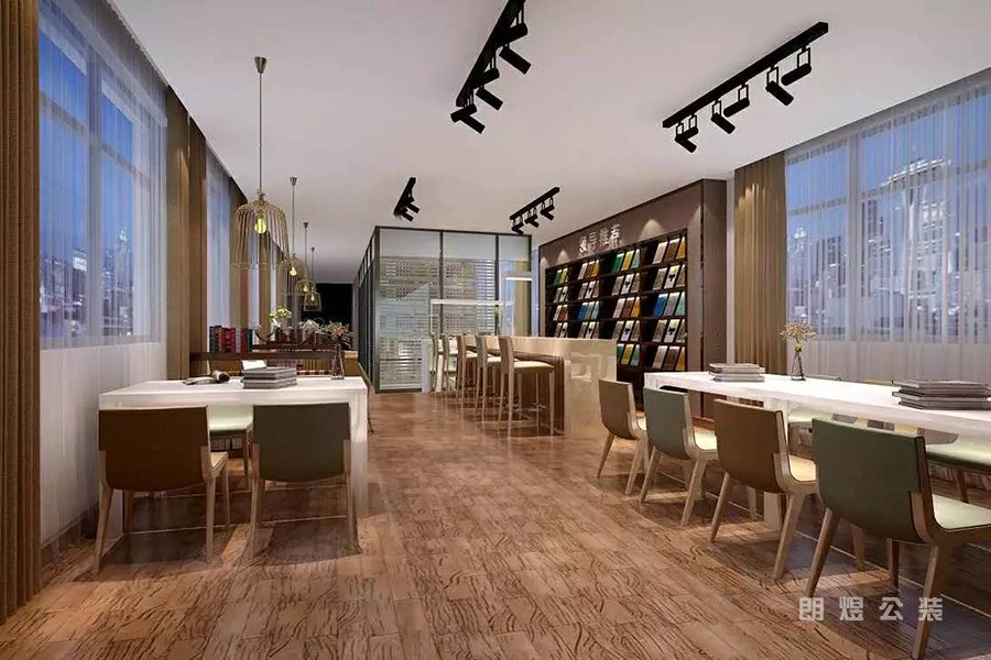 現(xiàn)代書(shū)吧設(shè)計(jì)效果圖