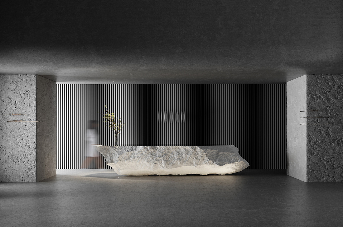 辦公室前臺(tái)設(shè)計(jì)效果圖