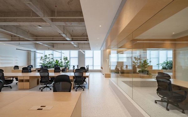 科技公司1000平辦公室裝修改造之打造實用