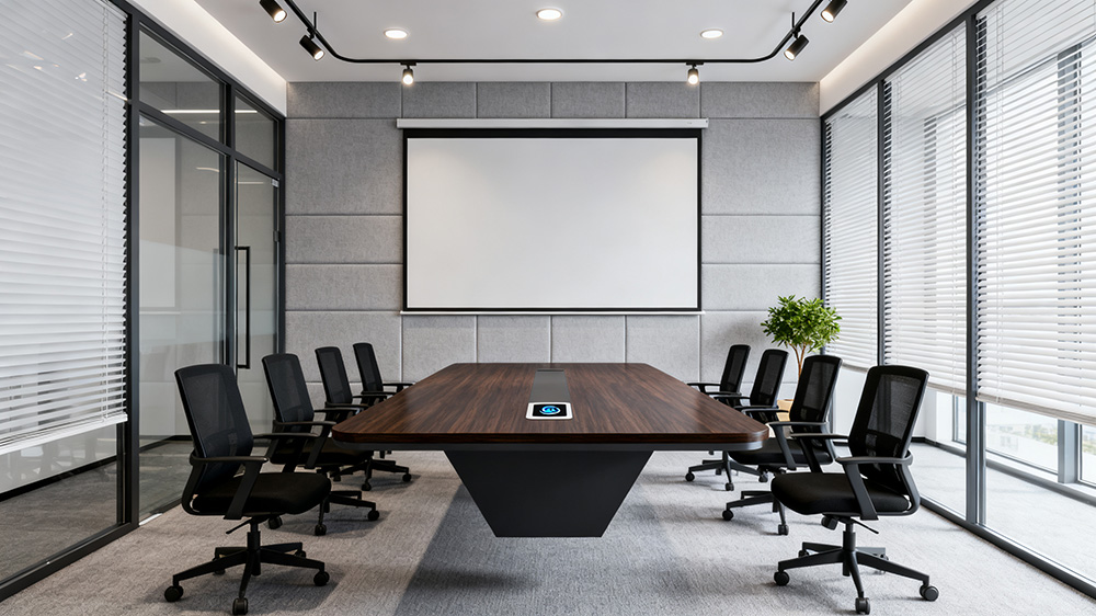 完全獨(dú)立的會(huì)議室空間設(shè)計(jì)裝修效果圖