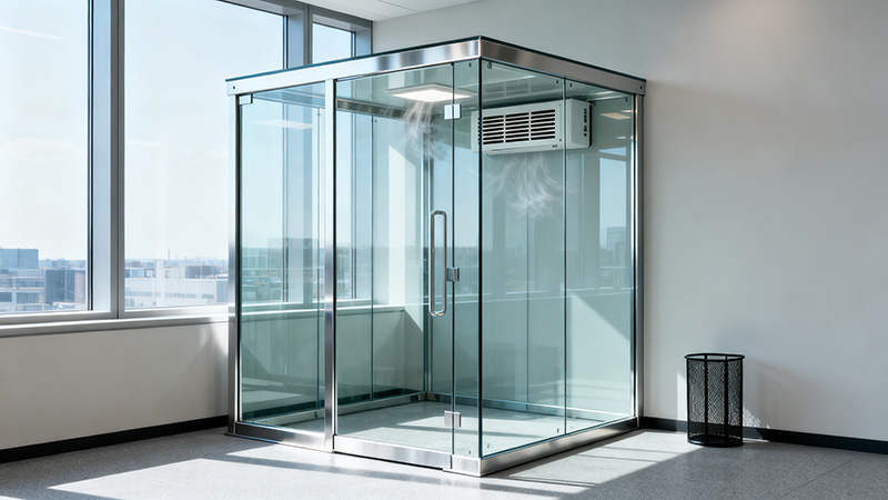 成品玻璃房吸煙間